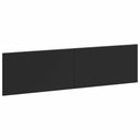 vidaXL Wall-Mounted Headboard BREDA White Engineered Wood