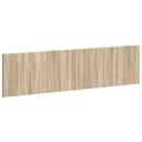 vidaXL Wall-Mounted Headboard BREDA White Engineered Wood