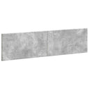vidaXL Wall-Mounted Headboard BREDA White Engineered Wood