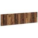 vidaXL Wall-Mounted Headboard BREDA White Engineered Wood