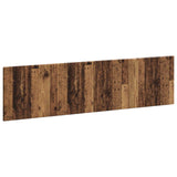 vidaXL Wall-Mounted Headboard BREDA White Engineered Wood
