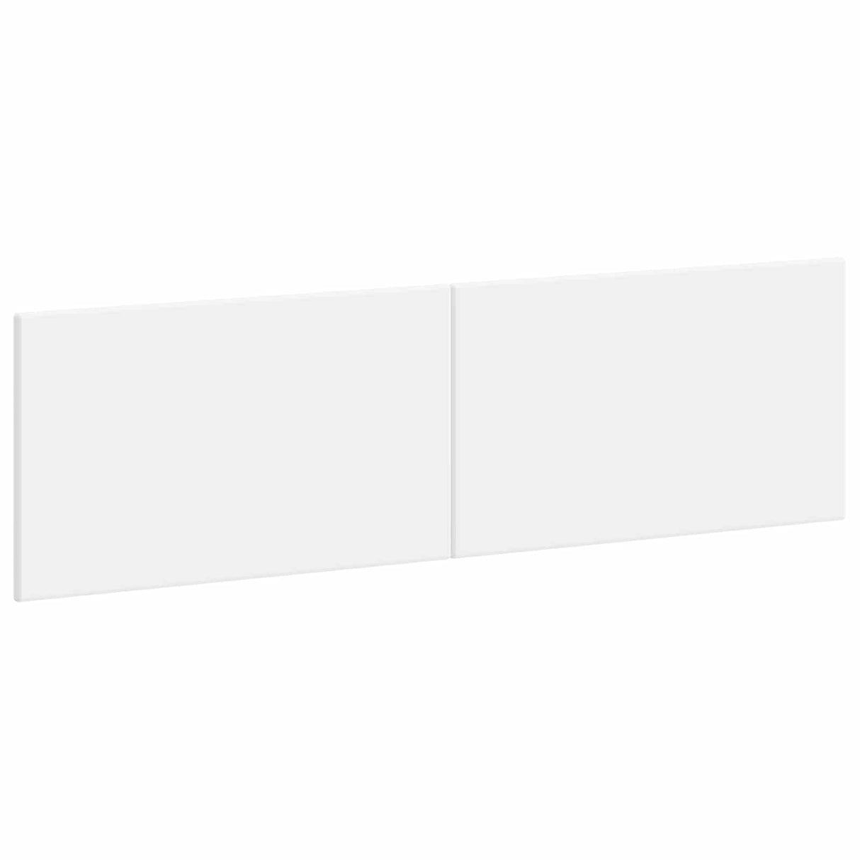 vidaXL Wall-Mounted Headboard BREDA White Engineered Wood