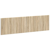 vidaXL Wall-Mounted Headboard BREDA White Engineered Wood