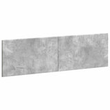 vidaXL Wall-Mounted Headboard BREDA White Engineered Wood
