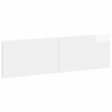 vidaXL Wall-Mounted Headboard BREDA White Engineered Wood