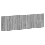 vidaXL Wall-Mounted Headboard BREDA White Engineered Wood