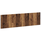 vidaXL Wall-Mounted Headboard BREDA White Engineered Wood