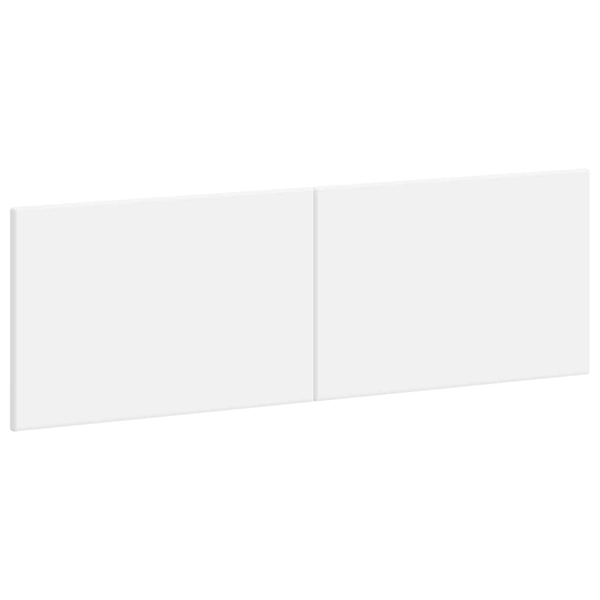 vidaXL Wall-Mounted Headboard BREDA White Engineered Wood