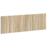 vidaXL Wall-Mounted Headboard BREDA White Engineered Wood