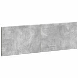 vidaXL Wall-Mounted Headboard BREDA White Engineered Wood