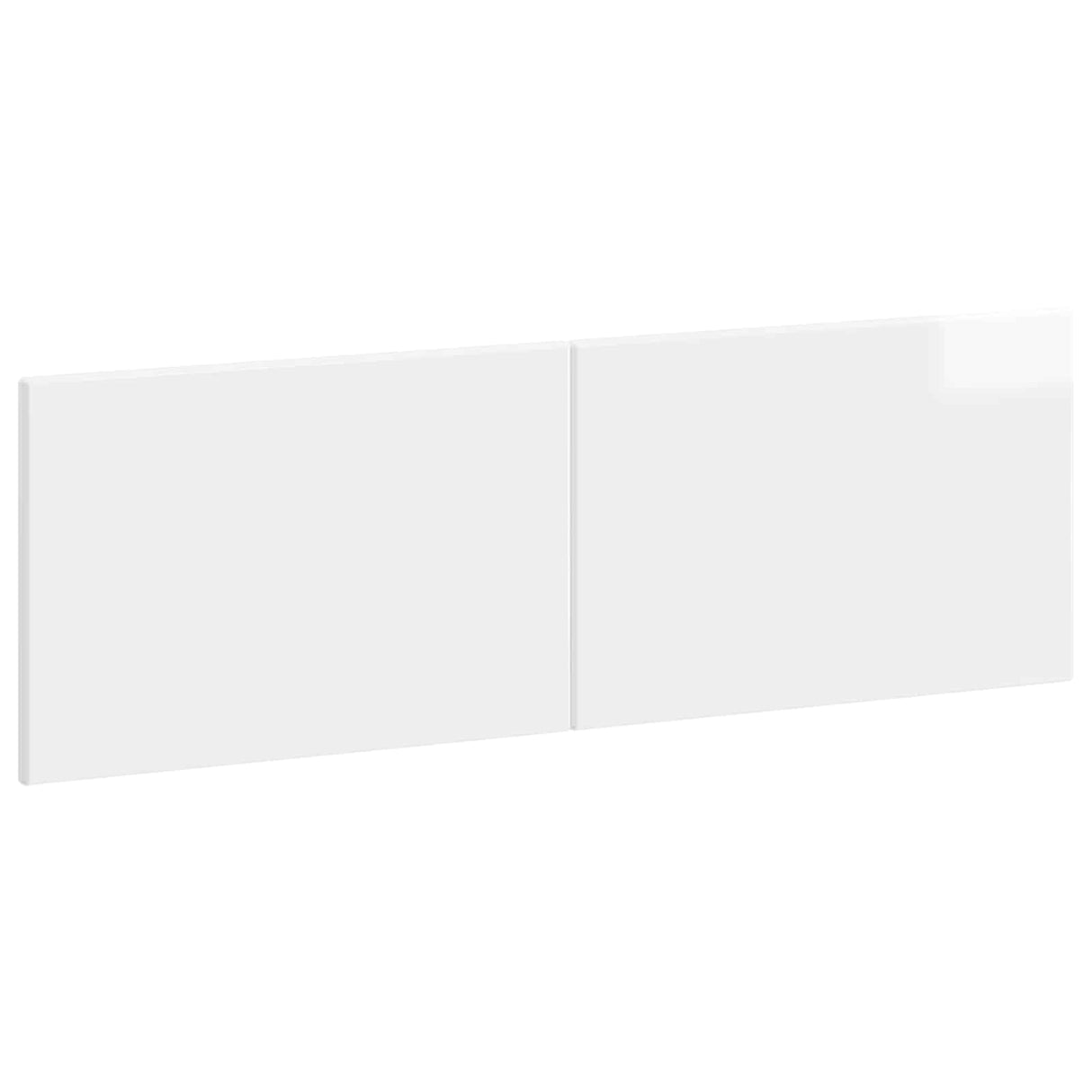 vidaXL Wall-Mounted Headboard BREDA White Engineered Wood
