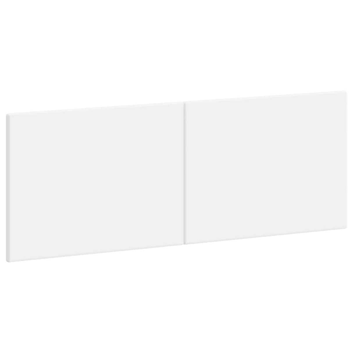 vidaXL Wall-Mounted Headboard BREDA White Engineered Wood
