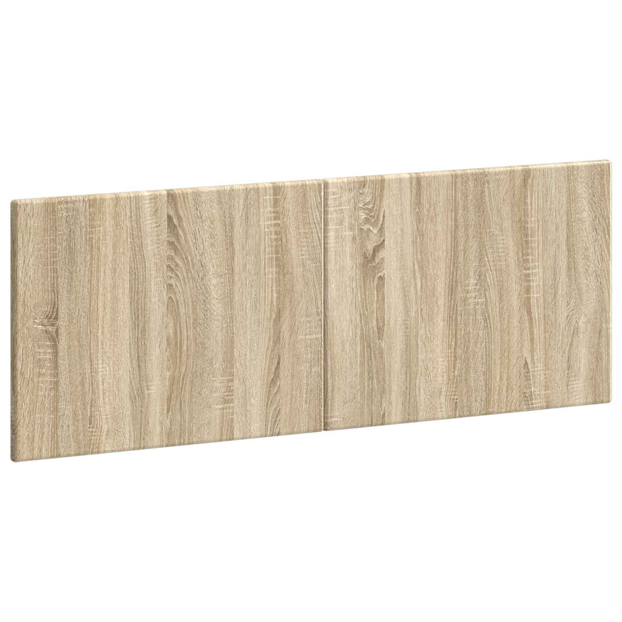 vidaXL Wall-Mounted Headboard BREDA White Engineered Wood