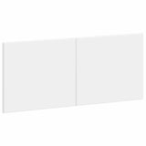 vidaXL Wall-Mounted Headboard BREDA White Engineered Wood