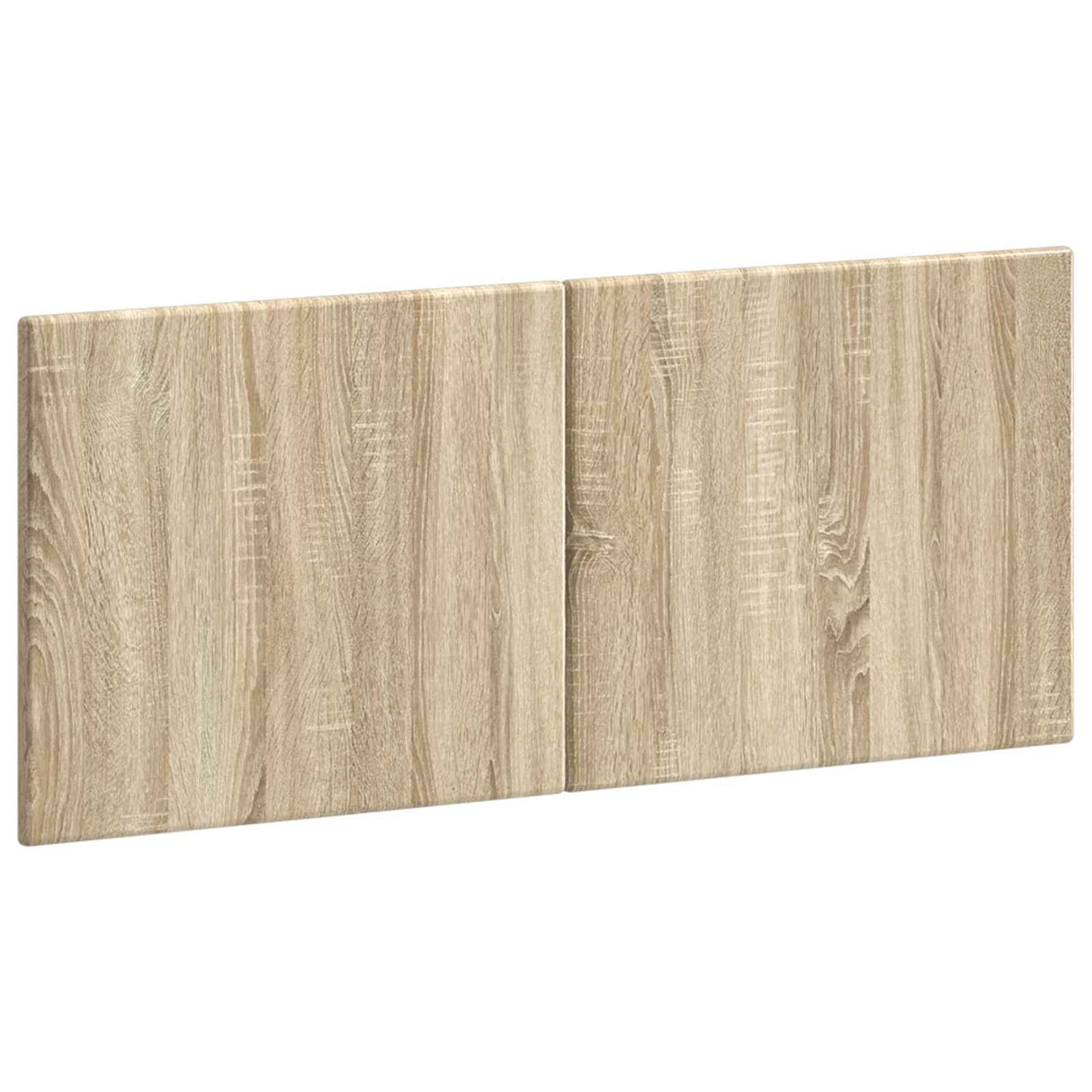 vidaXL Wall-Mounted Headboard BREDA White Engineered Wood