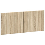 vidaXL Wall-Mounted Headboard BREDA White Engineered Wood