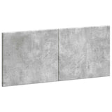 vidaXL Wall-Mounted Headboard BREDA White Engineered Wood