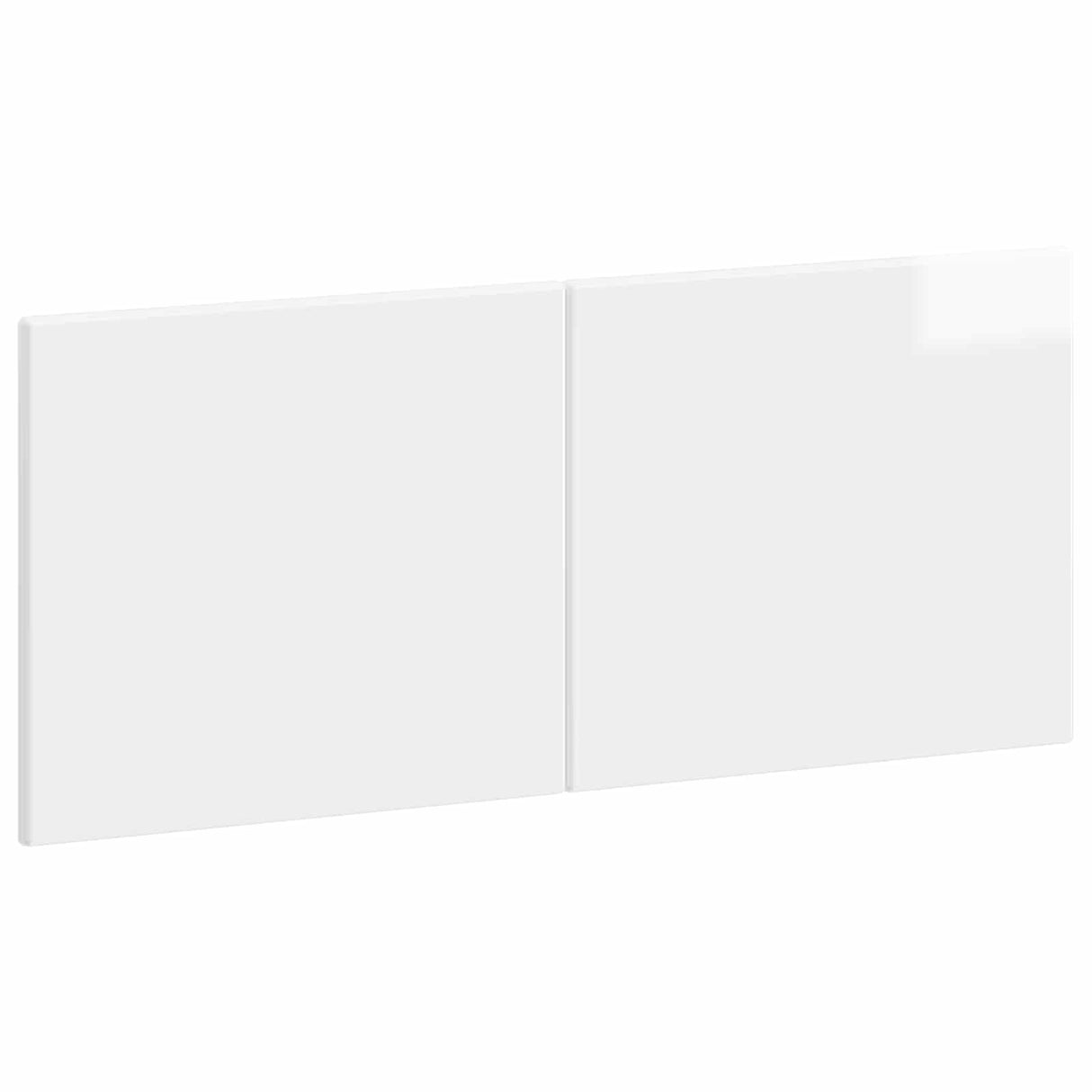 vidaXL Wall-Mounted Headboard BREDA White Engineered Wood