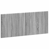 vidaXL Wall-Mounted Headboard BREDA White Engineered Wood