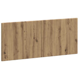 vidaXL Wall-Mounted Headboard BREDA White Engineered Wood