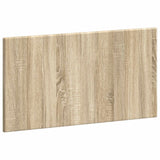 vidaXL Wall-Mounted Headboard BREDA White Engineered Wood