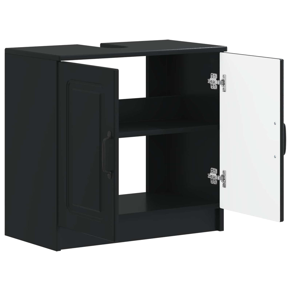 vidaXL Wastafel kabinet voor de badkamer UTRECHT Wit