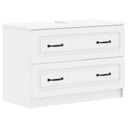 vidaXL Bathroom Sink Cabinet UTRECHT White 82 x 41 x 56 cm