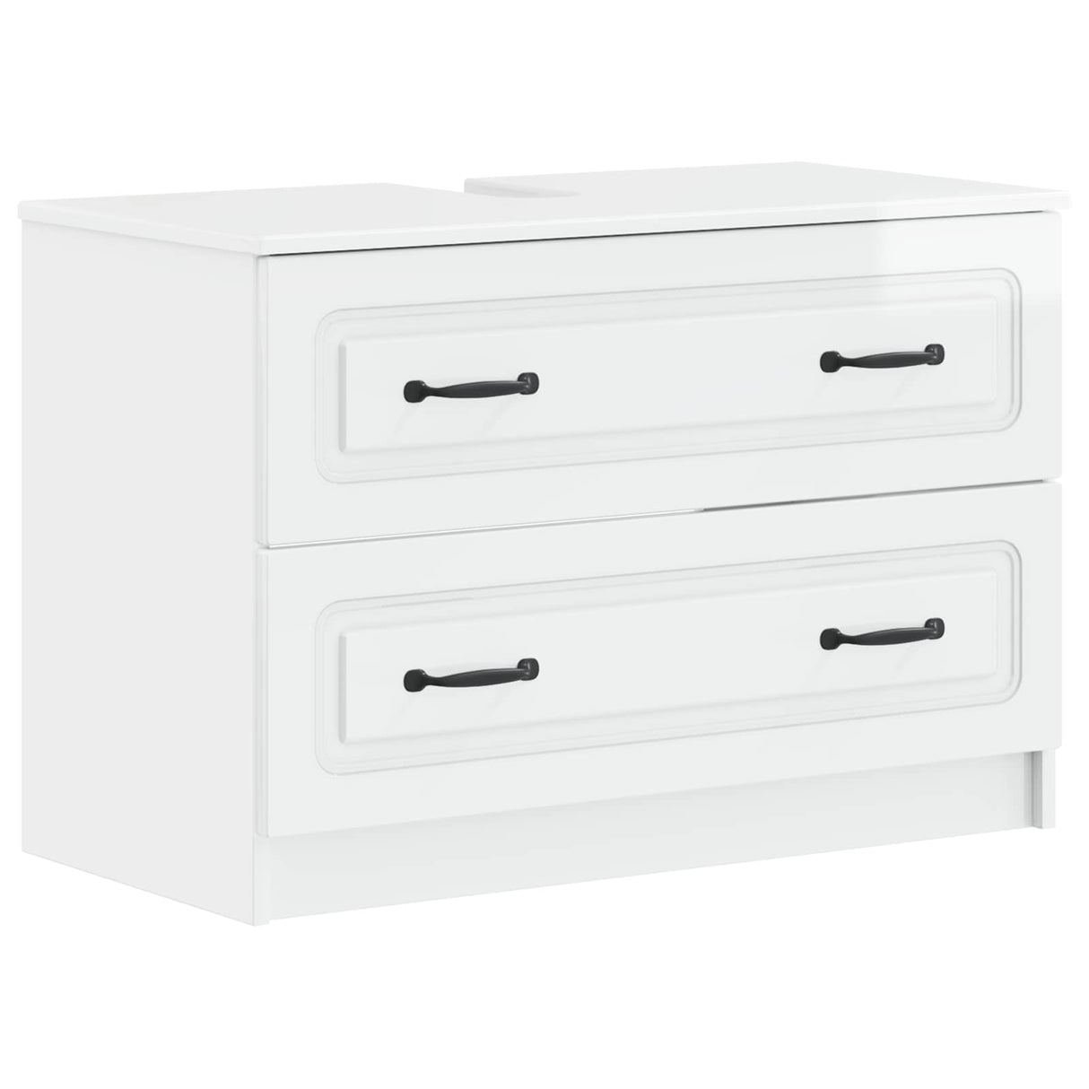 vidaXL Bathroom Sink Cabinet UTRECHT White 82 x 41 x 56 cm
