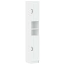 vidaXL Badkamerkast met Open Plank UTRECHT Wit 30 x 31 x 187 cm