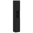 vidaXL Badkamerkast met Open Plank UTRECHT Wit 30 x 31 x 187 cm