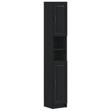 vidaXL Badkamerkast met Open Plank UTRECHT Wit 30 x 31 x 187 cm