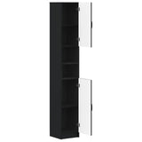 vidaXL Badkamerkast met Open Plank UTRECHT Wit 30 x 31 x 187 cm