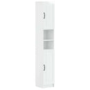 vidaXL Badkamerkast met Open Plank UTRECHT Wit 30 x 31 x 187 cm