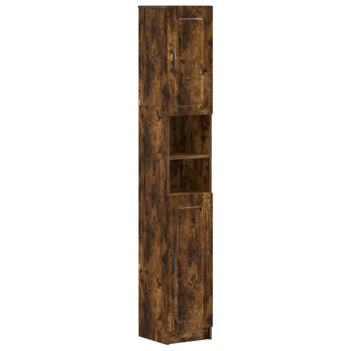 vidaXL Badkamerkast met Open Plank UTRECHT Wit 30 x 31 x 187 cm