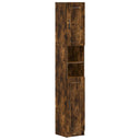 vidaXL Badkamerkast met Open Plank UTRECHT Wit 30 x 31 x 187 cm