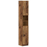 vidaXL Badkamerkast met Open Plank UTRECHT Wit 30 x 31 x 187 cm