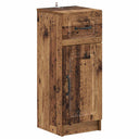 vidaXL Badkamer Opbergkast UTRECHT Wit 30 x 31 x 77 cm Bewerkt hout