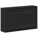 vidaXL Wandgemonteerde Schoenenkast UTRECHT 71 x 17 x 43 cm Wit