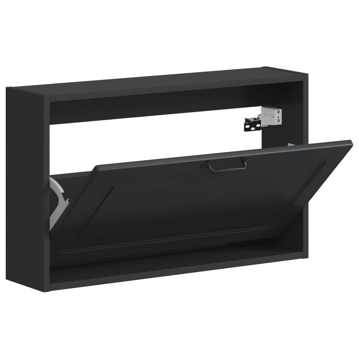 vidaXL Wandgemonteerde Schoenenkast UTRECHT 71 x 17 x 43 cm Wit