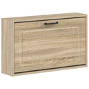 vidaXL Wandgemonteerde Schoenenkast UTRECHT 71 x 17 x 43 cm Wit