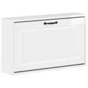 vidaXL Wandgemonteerde Schoenenkast UTRECHT 71 x 17 x 43 cm Wit