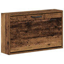 vidaXL Wandgemonteerde Schoenenkast UTRECHT 71 x 17 x 43 cm Wit