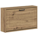 vidaXL Wandgemonteerde Schoenenkast UTRECHT 71 x 17 x 43 cm Wit