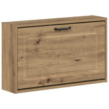 vidaXL Wandgemonteerde Schoenenkast UTRECHT 71 x 17 x 43 cm Wit