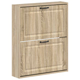 vidaXL Wandgemonteerde Schoenenkast UTRECHT 71 x 17 x 86 cm Wit