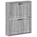 vidaXL Wandgemonteerde Schoenenkast UTRECHT 71 x 17 x 86 cm Wit