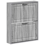 vidaXL Wandgemonteerde Schoenenkast UTRECHT 71 x 17 x 86 cm Wit