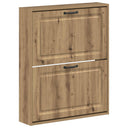 vidaXL Wandgemonteerde Schoenenkast UTRECHT 71 x 17 x 86 cm Wit