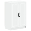 vidaXL Schoenenkast UTRECHT 59,5 x 39,5 x 87 cm Bewerkt hout Wit
