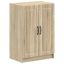 vidaXL Schoenenkast UTRECHT 59,5 x 39,5 x 87 cm Bewerkt hout Wit